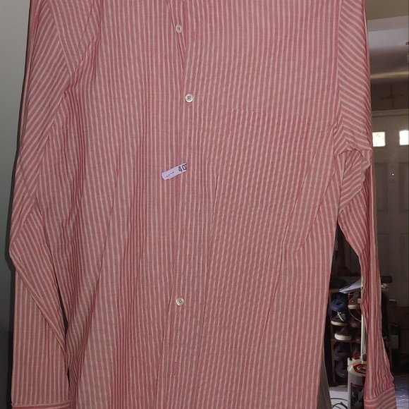 Billy Reid Pink/Salmon - 100% Cotton  - Size Medium - Picture 3 of 8